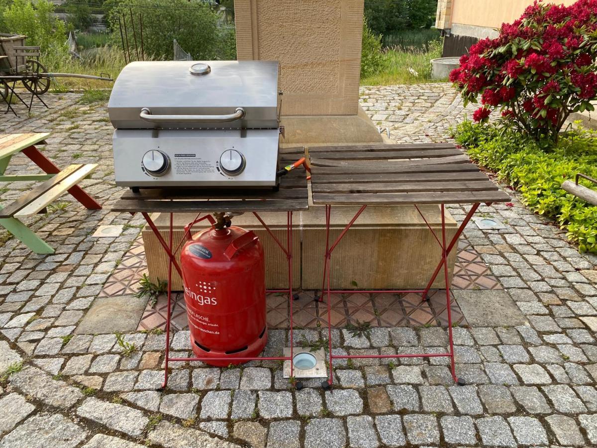 Ferienwohnung Wachstube Mit 3 Schlafraeumen Im Rittergut Leppersdorf Wachau Kültér fotó